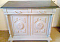 french antique buffet base / sideboard